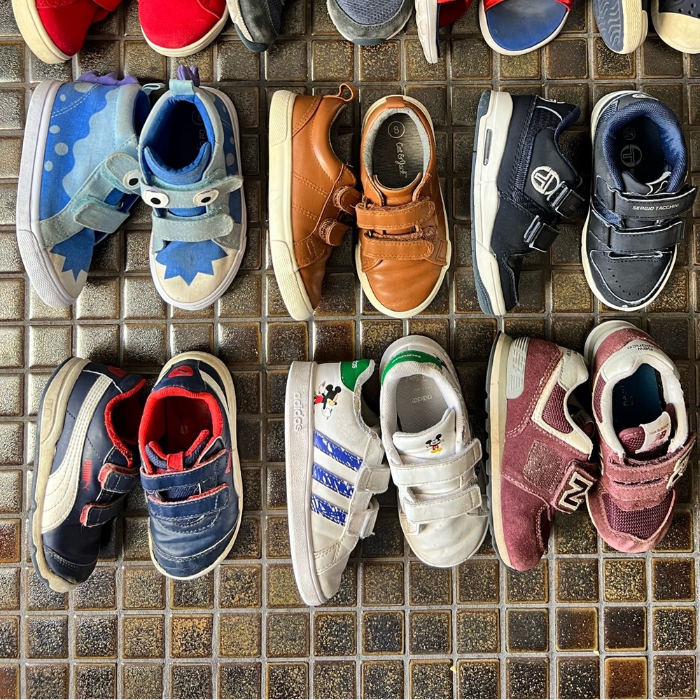 Lot toddler boy shoes size 8 & 8.5